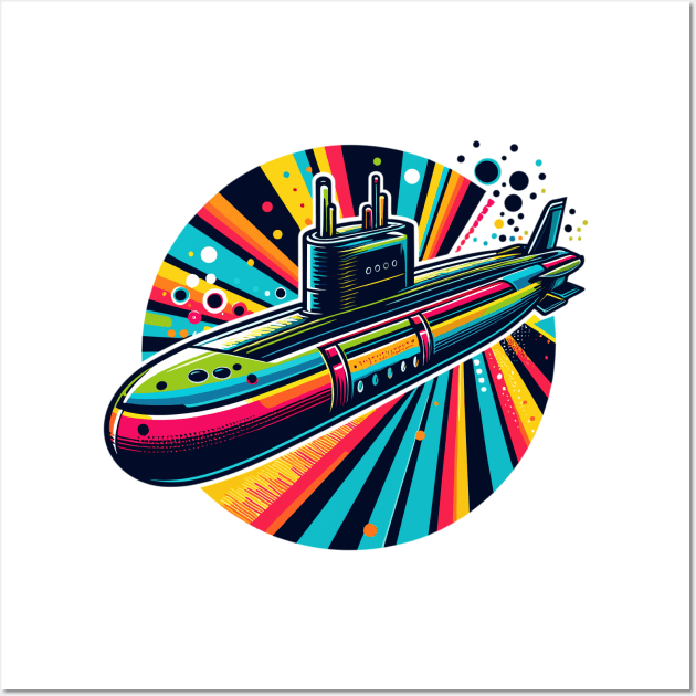 Submarine Wall Art by Vehicles-Art